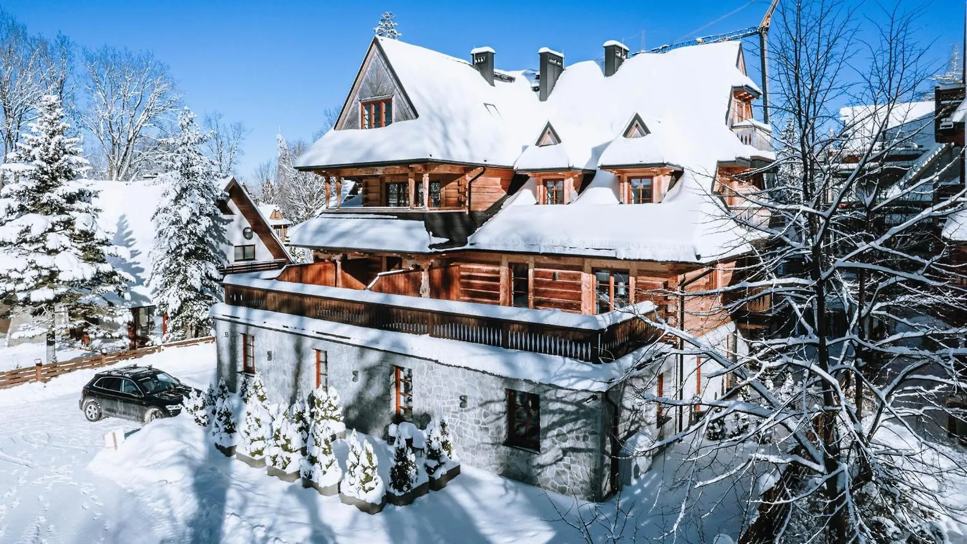 Gorskie Szczyty Apart & Spa Apartament 11 Sauna Jacuzzi I Parking W Cenie زاكوباني بولندا